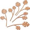Alessi The Five Season MW64 3 F - Foglie per Diffusore di Fragranze, Legno di Mogano, Mhhh