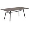 Connubia Tavolo fisso Yo! CB4812-FS 200 E con struttura in alluminio e piano in ceramica da 200x100 cm - VOUCHER 10% NEL CARRELLO VALIDO FINO AL 09/09