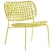 Connubia Sedia lounge Yo! CB3505-E con struttura in metallo e seduta in cordino tortuga - IN PROMOZIONE CON VOUCHER