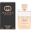 Gucci Guilty Eau de Toilette Nuovo Packaging 2021 Donna, Floreale, 50Millilitri