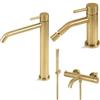 Vema Rubinetterie VEMA - OTAGO set miscelatore alto + bidet + gruppo vasca - V32021/V32071/V17086