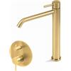 Vema Rubinetterie VEMA - OTAGO set miscelatore alto lavabo + miscelatore incasso con deviatore - V32021/V17142