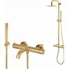 Vema Rubinetterie VEMA - OTAGO set colonna doccia + gruppo vasca V08233/V17086