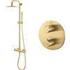 Vema Rubinetterie VEMA - OTAGO set colonna doccia + miscelatore termostatico V08233/V08115