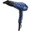 Zephir, Asciugacapelli Professionale, Fantasia Ancore, Potenza 2000W, 2 velocità, 3 livelli di temperatura, Colpo di Freddo, Concentratore e Diffusore inclusi, Con Tote Bag della Stessa Fantasia.