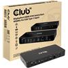 ‎Club 3D Club 3D KVM Switch/Dock DisplayPort/HDMI 4K60Hz für 2 USB Typ-C Eingänge