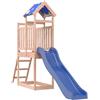 vidaXL AX Parco Giochi 52.5x304x215cm Torre Gioco Scaletta Scivolo A Onde Casa 3279065