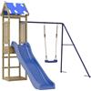 vidaXL AX Parco Giochi 238x321x208cm Torre Gioco Altalena Scivolo A Onde Casa + 3278955