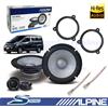 ALPINE Casse Alpine S2-S65C Altoparlanti anteriori 2 vie 165mm 240W per NISSAN NV200