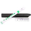 Nuvo N320RDWGN - Registratore Plus con bordo verde, bianco