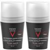 Vichy (L'Oreal Italia SpA) Vichy Homme Deodorante Antitraspirante controllo estremo 72H Roll On 50 ml Set da 2 2x50 Roller