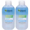 L'oreal Italia SpA Div. CPD Garnier Struccante Sensitive, Bifase, 2in1 Set da 2 2x200 ml Detergente