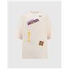 Nike NBA T-Shirt grafica Oversize Los Angeles Lakers Bianco Uomo