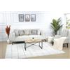 Livabliss Boden Tappeto Salotto Moderno per Casa, Sala da Pranzo e Cucina Tappeto Geometrico Astratti Neutri Aztechi Stile Boho, leggera da Pulire, Ampio 160x213cm, Arancione, Marrone e Crema