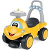 Chicco Billy Walk&Ride Eco+, Primi Passi, Girello e Cavalcabile 2in1, Assemblaggio Semplice, Manubrio Ergonomico, Ruote Larghe, Con Suoni e Luci di Guida, in Plastica Riciclata, Bambini 12-36 Mesi, Giallo