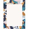 Quo Vadis - Bloc-notes - Jungle spirit - Uccelli - 10,6x15,3 cm - Carta Clairefontaine Bianca - Prodotto in Francia