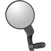 M-WAVE Bicycle Mirror Spy Space in XL, for Mounting Left Side On Handlebar (17-21 Mm), Anti-Glare, Blast Resistent Glass, On Card, Glass Mirror 80 Mm