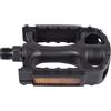 M-Wave MTB-Pedal Steady K3, Pp-Body, Ball-Bearing, with Reflector, with German Approval-No., Black, Platform 95 X 72 Mm, Am