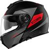 Schuberth CASCO MODULARE SCHUBERTH C5 ECLIPSE ANTRACITE NERO ROSSO FLUO TAGLIA S