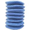 Polyte - cuscinetti in microfibra per applicazione cera - blu - 13 cm - 8 pezzi