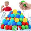 ACTOYS Palloncini Acqua, 50 Pcs Cannone ad Acqua Gavettoni, Palloncini Acqua Riutilizzabili, Palloncini d Acqua per Bambini, Palloncini Acqua, Piscina Sulla Spiaggia Giochi per Bambini Esterno Acqua