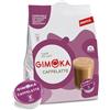Gimoka - Caffelatte - 64 Capsule Compatibili con Macchinetta Caffè Nescafé®* Dolce Gusto®* - 4 Confezioni da 16 Capsule - Made in Italy