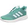 adidas X_PLR Shoes Kids, Scarpe da Corsa, preloved Green/Linen Green/Ivory, 28.5 EU