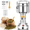 Sunowl Mulino per Cereali 150g, Trita Pietre ad Alta Velocità 220V, Portable Grinder Elettrico per Farina di Erbe con 3 Lame, per Erbe/Spezie/Noci/Cereali Casa con Protezione da Sovraccarico