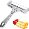 GUOYOU Taglia Formaggio Regolabile Affettatrice Formaggio A Filo Coltello da Formaggio in Acciaio Inossidabile Spessore Regolabile Coltelli per Formaggi per Formaggio Duro Prosciutto