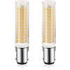 CPROSP Set di 2 Lampadine a Luci Ba15d LED 100W Equivalenti Bianco Caldo 3000K, CA 220-240 V, 10~100% Dimmerabile