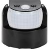 Greluma 1 pezzo sensore di movimento a infrarossi PIR a doppia sonda, AC 220V-240V Interruttore di rilevatore di movimento PIR, intervallo di rilevamento 12 m a 180 °/360 °