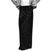 shownicer Gonna Lunga da Donna in Paillettes Elegante Tinta Unita in Vita Alta Paillettes Gonna Casual Streetwear per Cocktail Festival Club Party A Nero M