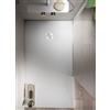 Grandform/Kinedo Piatto Doccia Ardesia Evo 80x80 in 6 Colori - Colore : Bianco Matt - Piletta : Piletta di Serie Inox Colorata