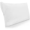 OgLuxe Confezione da 2 federe con cerniera, 100% impermeabili, 100% morbide e traspiranti, in spugna, ipoallergeniche e silenziose, 48 x 74 cm, WTPC