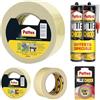 Pattex 25000 Biadesivo Telato, Forte, Universale, Per Numerosi Utilizzi Domestici e Fai da Te, 50mmx25m