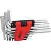 KS Tools 151.4540 Serie di chiavi maschio esagonali piegate in supporto a clip,9pz.1/16-3/8