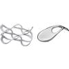 Guzzini Cuvée Icons Cantinetta Universale, 32.4 x 16 x 18.2 cm, Bianco (White) & Poggiamestolo Kitchen Active Design, Grigio Cielo, 24 x 11 x h4.5 cm