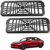 HSB Compatibile con Tesla Model 3 2024 Copertura per sfiato dell'aria del sedile posteriore, set di 2 protezioni per griglia di ventilazione per il nuovo modello 3 (modello 3 2024 copertura per