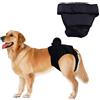 Lidylinashop Pannolini Cane Maschio Pannolini Per Cani Maschi Pannolini per cani maschi Pantaloni stagionali per cani di grandi dimensioni Pannolini per cani black,XL