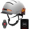 LIVALL Casco Intelligente, Casco Bici Bluetooth per Bicicletta da Ciclismo Bluetooth con Luci LED anteriori e posteriori, Indicatori Direzionali, Allarme SOS e Telecomando, Adulti: Uomo e Donna