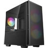Deepcool Case Pc DeepCool CH360 21.5x42.8x43.1mm Micro-ATX/Mini-ITX Nero [R-CH360-BKAPE3-G-1]