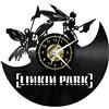 mbbvv orologio da parete Orologio da parete in vinile - Linkin Park - Atmosfera retrò Silhouette Record Regalo fatto a mano Cool Home Art Decor No Led Light 12 pollici With_Led_Light