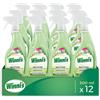 Winni's - Detergente Spray Multiuso Ipoallergenico, Azione Pulente su Vetri, Specchi e Superfici Lavabili, Senza Risciacquo, con Materie Prime di Origine Vegetale, 500 ml x 12 Confezioni