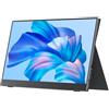 cocopar Monitor portatile 15,6 Pollici 1080P con Altoparlante HDMI USB-C Monitor Esterno per Computer Portatile MacBook Surface PC Xbox PS4/5, con Smart Cover VESA