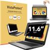 VistaProtect - Filtro Privacy Premium & Filtro Anti Luce Blu. Pellicola di Protezione per Laptop e Computer Portatile (11.6 pollici)