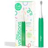 My Variations ® - Spazzolino da denti elettrico per bambini - Tecnologia sonica - 1 mese di autonomia - Ricaricabile - Consigliato dai dentisti - 2 modalità - Timer 2 min integrato - 3-12 anni - Verde