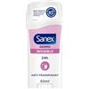 SANEX - Deodorante Stick Dermo Invisible - 24H Freschezza & Protezione contro gli odori - Anti-Tracce - Testato Dermatologicamente - Ripristina il pH Naturale della Pelle - Stick 65 ml