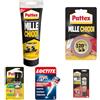 Pattex Millechiodi Forte & Rapido, adesivo di montaggio extra forte che sostituisce viti e fori al muro, adesivo bianco con effetto ventosa, 1x250g tubo