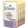 Schesir Cat Tonnetto, Pollo con Prosciutto buste 6x85 gr