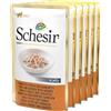 Schesir Cat Tonnetto e Pollo con Gamberetti buste 6x85 gr